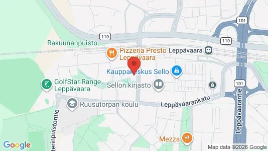 Apartments for rent i Espoo - kort over placeringen