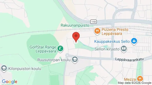 Apartments for rent i Espoo - kort over placeringen