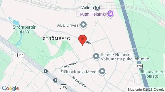 Apartments for rent i Helsinki Läntinen - kort over placeringen