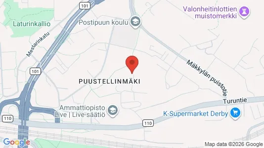 Apartments for rent i Suomussalmi - kort over placeringen