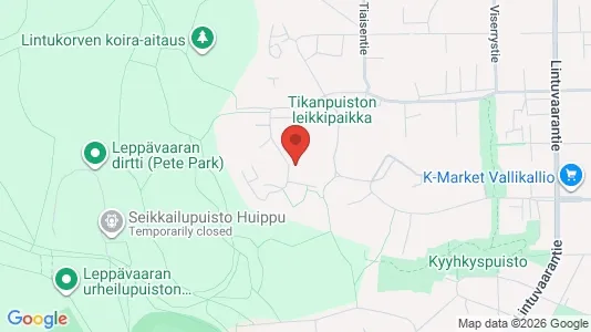 Apartments for rent i Espoo - kort over placeringen