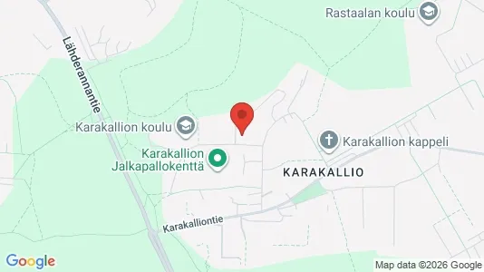 Apartments for rent i Espoo - kort over placeringen