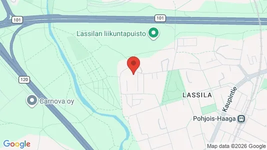 Apartments for rent i Helsinki Läntinen - kort over placeringen