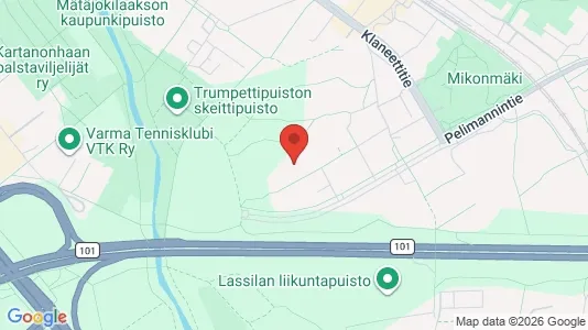 Apartments for rent i Helsinki Läntinen - kort over placeringen