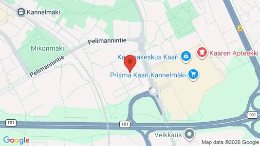 Apartments for rent i Helsinki Läntinen - kort over placeringen