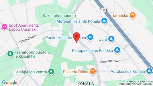 Apartments for rent i Helsinki Läntinen - kort over placeringen