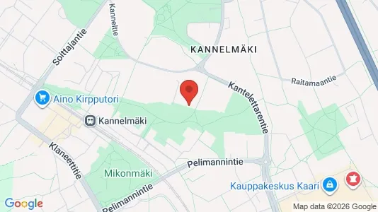 Apartments for rent i Helsinki Läntinen - kort over placeringen