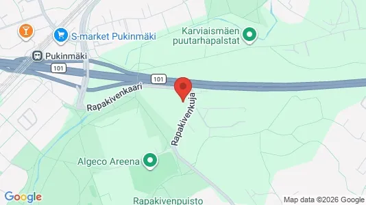 Apartments for rent i Helsinki Koillinen - kort over placeringen