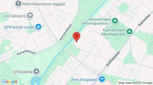 Apartments for rent i Helsinki Läntinen - kort over placeringen