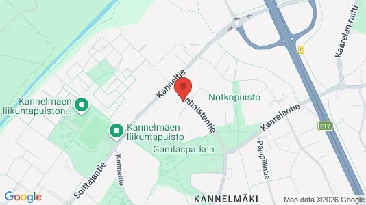 Apartments for rent i Helsinki Läntinen - kort over placeringen