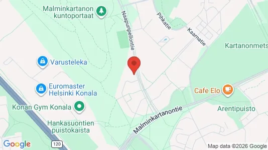 Apartments for rent i Helsinki Läntinen - kort over placeringen