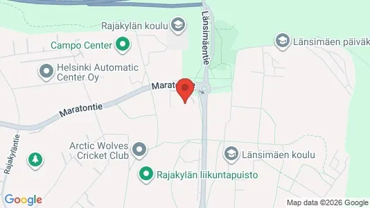 Apartments for rent i Vantaa - kort over placeringen