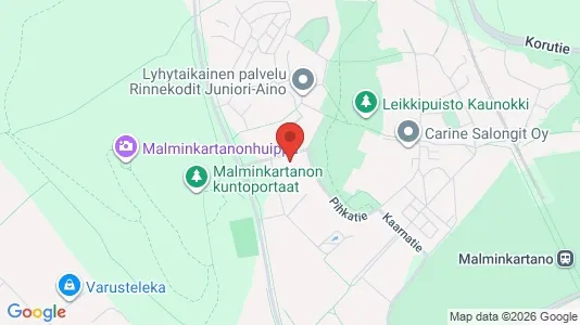 Apartments for rent i Helsinki Läntinen - kort over placeringen