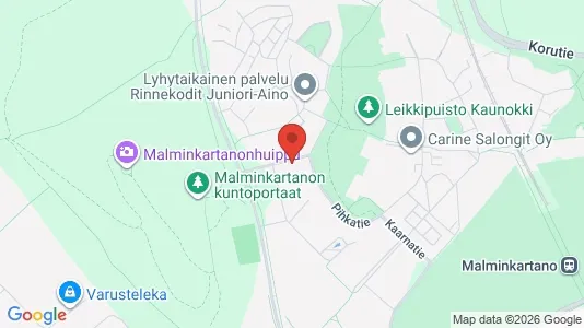 Apartments for rent i Helsinki Läntinen - kort over placeringen