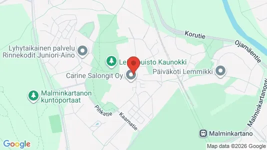 Apartments for rent i Helsinki Läntinen - kort over placeringen