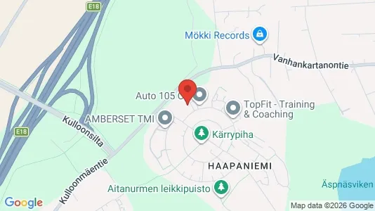 Apartments for rent i Espoo - kort over placeringen