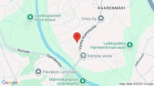 Apartments for rent i Vantaa - kort over placeringen