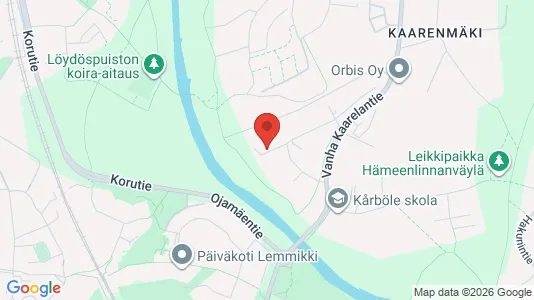 Apartments for rent i Vantaa - kort over placeringen