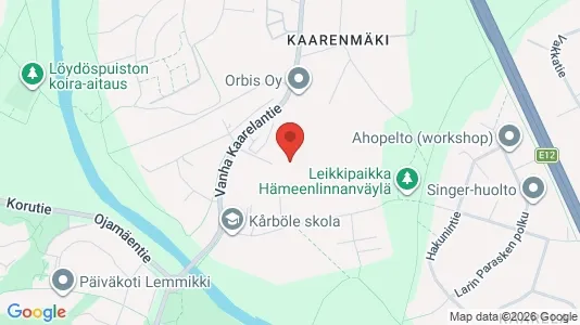 Apartments for rent i Vantaa - kort over placeringen