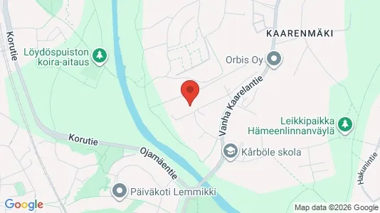 Apartments for rent i Vantaa - kort over placeringen