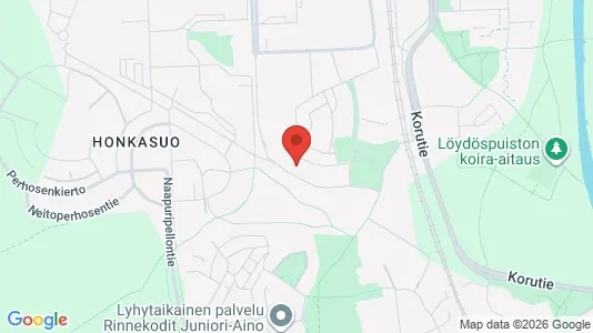 Apartments for rent i Vantaa - kort over placeringen