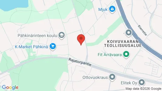 Apartments for rent i Vantaa - kort over placeringen