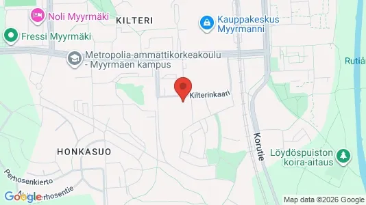 Apartments for rent i Vantaa - kort over placeringen
