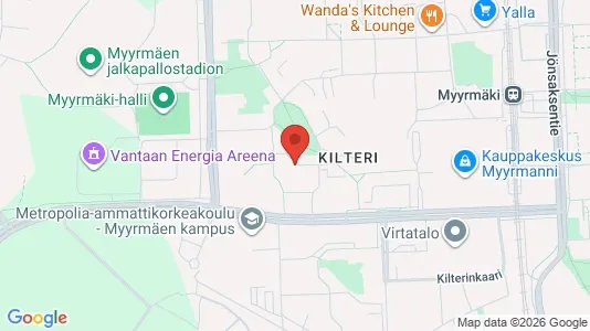 Apartments for rent i Vantaa - kort over placeringen