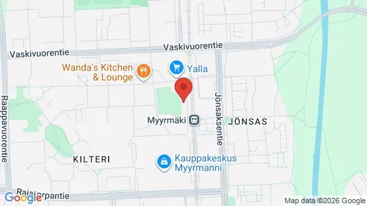 Apartments for rent i Vantaa - kort over placeringen