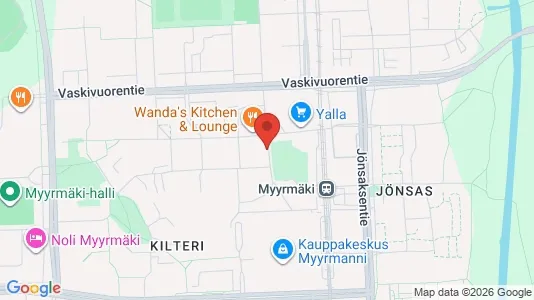 Apartments for rent i Vantaa - kort over placeringen