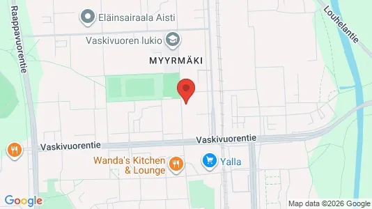 Apartments for rent i Vantaa - kort over placeringen
