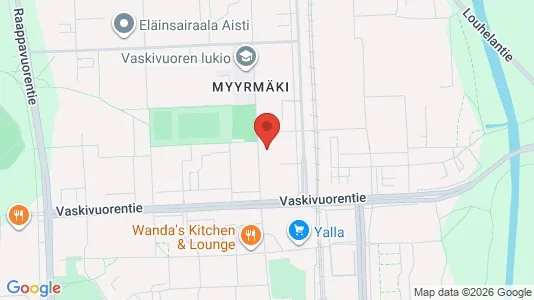 Apartments for rent i Vantaa - kort over placeringen