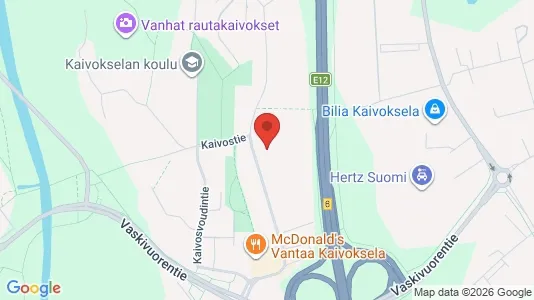 Apartments for rent i Vantaa - kort over placeringen