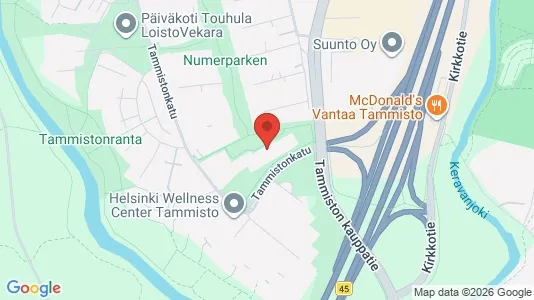 Apartments for rent i Vantaa - kort over placeringen