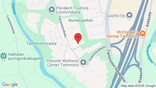 Apartments for rent i Vantaa - kort over placeringen