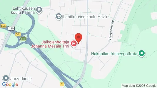Apartments for rent i Vantaa - kort over placeringen