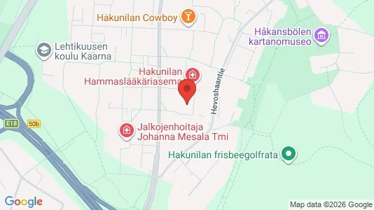 Apartments for rent i Vantaa - kort over placeringen