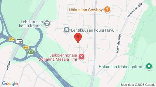 Apartments for rent i Vantaa - kort over placeringen