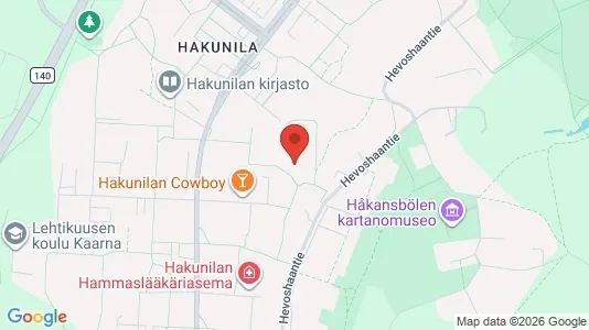 Apartments for rent i Vantaa - kort over placeringen