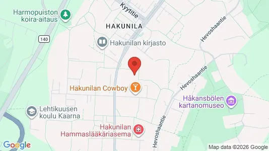 Apartments for rent i Vantaa - kort over placeringen