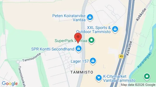Apartments for rent i Vantaa - kort over placeringen