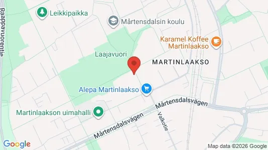 Apartments for rent i Vantaa - kort over placeringen
