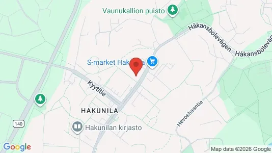 Apartments for rent i Vantaa - kort over placeringen