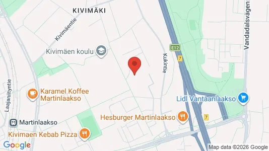 Apartments for rent i Vantaa - kort over placeringen