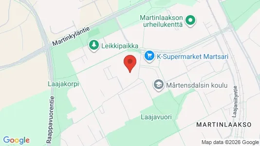 Apartments for rent i Vantaa - kort over placeringen