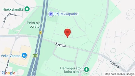 Apartments for rent i Vantaa - kort over placeringen
