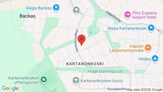 Apartments for rent i Vantaa - kort over placeringen