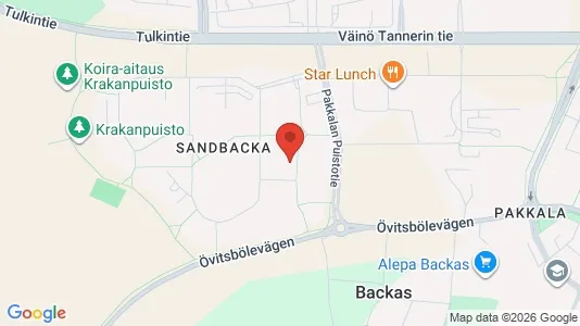 Apartments for rent i Vantaa - kort over placeringen