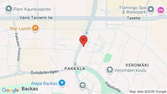 Apartments for rent i Vantaa - kort over placeringen