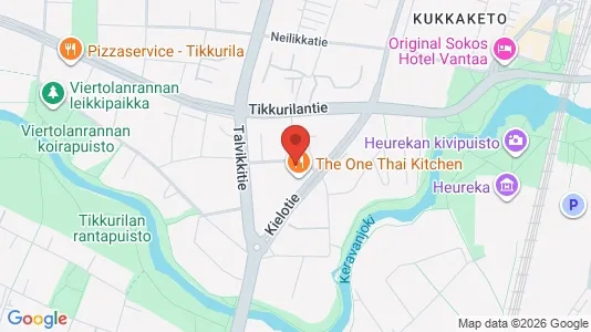 Apartments for rent i Vantaa - kort over placeringen